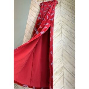 Joule - Red Butterfly Vintage Dress